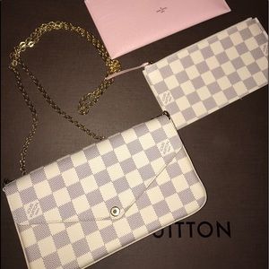 Louis Vuitton Pochette Felicie in Damien Azur